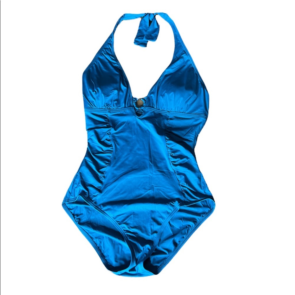 NWT Tommy Bahama V-neck halter swimsuit